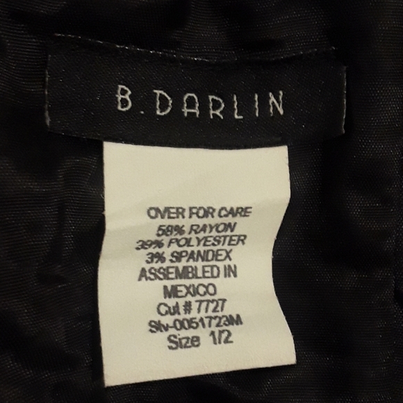 Vintage strapless dresses with mesh - Picture 6 of 6